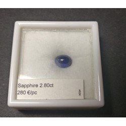 2,8ct Oval Blue Sapphire